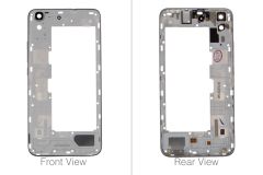 Official Huawei Y6 2015 Black Chassis / Middle Frame With Speaker & GPS - 02350LQX