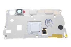 Genuine Huawei P9 Lite (VNS-L21) White Rear Top Cover With Fingerprint Sensor Flex / Camera Lens - 02350TPA