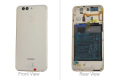Genuine Huawei Nova 2 Plus Barca-L21 Gold Battery Cover with 3340mah Battery - 02351LHN