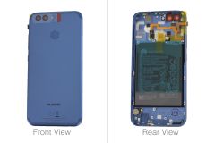 Genuine Huawei Nova 2 Picasso-L29 Blue Rear / Battery Cover with 2950mAH Battery - 02351MQB