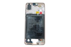 Official Huawei P20 Pink Middle Frame / Chassis with Battery - 02351WKK