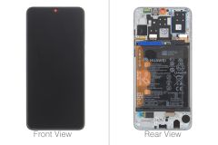 Official Huawei P30 Lite Pearl White LCD Screen & Digitizer with Battery - 02352RQC