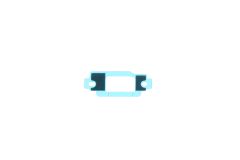 Genuine Sony XZ2 Compact H8314, H8324 Power Key Adhesive - 1310-4876