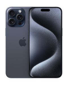 Apple iPhone 15 Pro Max 256GB Blue Titanium Sim Free / Unlocked Mobile Phone - MU7A3ZD/A