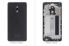 Genuine Nokia 6 TA-1033 Single Sim Black Rear / Battery Cover - 20PLEBW0038