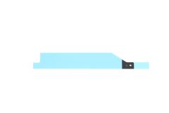 Official Sony Xperia 1 II 1st Battery Adhesive - 501320301