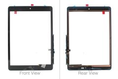 Official Apple iPad 10.2 9th Gen (2021) A2603, A2604 Black Digitizer / Touchscreen (OEM Pulled)