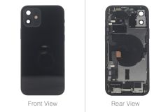 USA SPEC - Official Apple iPhone 12 Black Battery Cover (OEM Pulled)