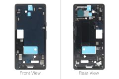 Official Google Pixel 7a Charcoal Black Chassis / Middle Cover - G949-00368-00
