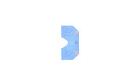 Official Samsung Galaxy A14 4G SM-A145R Battery Pull Tape / Adhesive - GH81-23583A