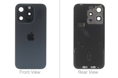Official Apple iPhone 15 Pro Blue Titanium Battery Cover (OEM Pulled)