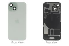 Official Apple iPhone 15 Green Battery Cover (OEM Pulled)