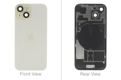 Official Apple iPhone 15 Yellow Battery Cover (OEM Pulled)