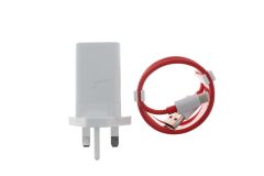 Official OnePlus Fast Charging Mains Adaptor with Dash Data Lead - DC0504B4GB