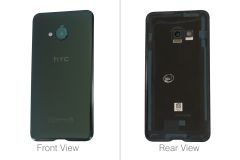 Genuine HTC U Play Brilliant Black Glass Rear / Battery Cover With Adhesive - 74H03313-01M
