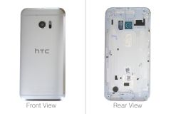 Genuine HTC One M10 Glacier Silver Rear / Battery Cover - 83H40048-09