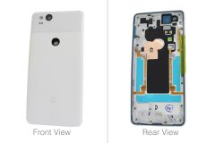 Genuine Google Pixel 2 White Rear / Battery Cover & Edge Sensor - 83H90240-02