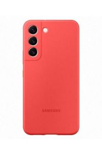 Official Samsung Galaxy S22+ S9060 Coral Silicon Cover / Case - EF-PS906TPEGWW
