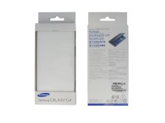 Official Samsung EF-WG900BWEGWW White Flip Wallet Case / Cover - G900 Galaxy S5