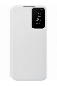 Official Samsung Galaxy S22+ S9060 White Clear View Cover / Case - EF-ZS906CWEGEW