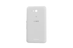 Genuine Sony Xperia E4G E2003 White Battery Cover With NFC Logo - 251ALY2804W