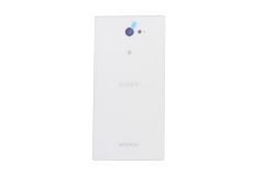 Genuine Sony D2403, D2406 Xperia M2 Aqua White Battery Cover - 78P7500001N