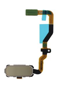 Genuine Samsung Galaxy S7 G930 Gold Home Key Flex - GH96-09789C