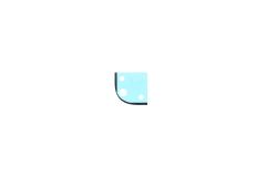 Official Google Pixel 4A 5G Bottom Right Battery Cover Adhesive - G806-03980-01