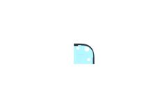 Official Google Pixel 4A 5G Top Right Battery Cover Adhesive - G806-03982-01