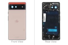 Official Google Pixel 6 Kinda Coral Battery / Rear Cover - G949-00180-01