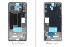 Official Google Pixel 7a Snow White Chassis / Middle Cover - G949-00370-00