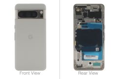 Official Google Pixel 8 Pro Porcelain White Rear / Battery Cover - G949-00694-01