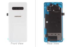 Official Samsung Galaxy S10+ G975 Ceramic White Battery Cover - GH82-18867B