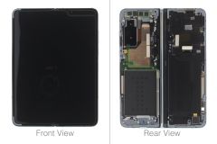 Official Samsung Galaxy Fold SM-F900, SM-F907 Silver Inner LCD Screen & Digitizer - GH82-21195A