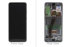 Official Samsung Galaxy S20 SM-G980, S20 5G SM-G981 Grey LCD Screen & Digitizer - GH82-22123A