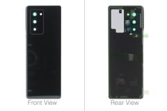 Official Samsung Galaxy Z Fold 2 5G SM-F916 Black Rear / Battery Cover - GH82-27284A