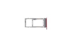 Official Samsung Galaxy N770 Note 10 Lite Aura Red Sim & Memory Card Tray / Holder - GH98-45189C