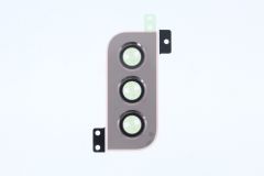 Official Samsung Galaxy S22+ S9060 Pink Gold Camera Deco - GH98-47112D