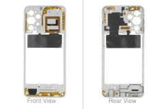 Official Samsung SM-A236 Galaxy A23 5G White Chassis / Middle Frame - GH98-47823B