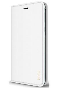 Official HTC U Play HC C1332 Milky White Leather Flip Case
