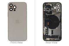 Official Apple iPhone 12 Pro Gold Battery Cover (OEM Pulled)