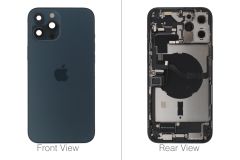 USA SPEC - Official Apple iPhone 12 Pro Max Pacific Blue Battery Cover (OEM Pulled)