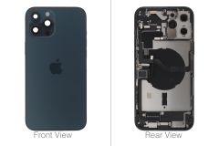 Official Apple iPhone 12 Pro Max Pacific Blue Battery Cover (OEM Pulled)