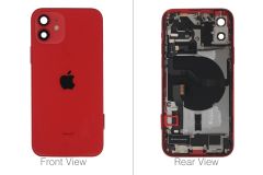 Official Apple iPhone 12 Red Battery Cover (OEM Pulled)