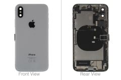 Official Apple iPhone X White Battery Cover (OEM Pulled)